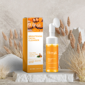 Turmeric Facial Cleanser Deeply Cleanses The Facial Skin, Fades Acne Marks And Acne Marks, And Moisturizes, Brightens And Beautifies The Skin