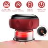 Electric Cupping Therapy Massager Electric Back Scraping Machine Vacuum Therapy Cupping Therapy Device with 6 Levels Temperature and Suction