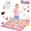 Cake Dance Mat for Kids Electronic Music Dance Pad with 6 Modes Built-in Music Adjustable Volume Optimal Gift for Boys Girls Aged 3+ Years Old