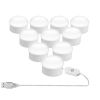 LED Vanity Mirror Lights Kit 6500k Dimmable Makeup Mirror Lights for Vanity Table Bathroom Dressing Room
