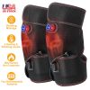 1Pair Heated Knee Massage Wrap Electric Vibration Wrap Warmer For Joint Pain Relief Arthritis
W/ Wormwood Bags