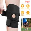 1Pair Sport Knee Brace Adjustable Knee Support Compression Knee Wrap For Running Climbing Pain Relief Injured Knee Recovery