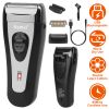 Men Electric Shaver USB Rechargeable Cordless Hair Trimmer Clipper Razor Beard Shaving Machine for Wet Dry Use