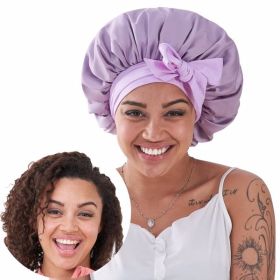 Silk Bonnet For Sleeping Women, Satin Hair Bonnet For Sleeping For Wavy Curly Natural Hair Women Men ,Prohibited From Being Sold On The Amazon Platfor