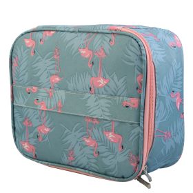 Travel Cosmetic Makeup Toiletry Organizer Bag (Option: Flamingo)