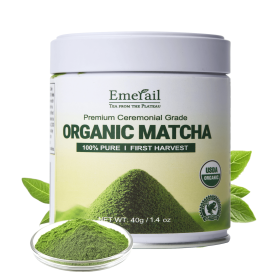Only Self Pickup--Ceremonial Grade Organic Matcha Green Tea Powder,Premium First Harvest Unsweetened,1 0 0 Pure Matcha ForLattes,Smoothies,and Baking (Option: 1 piece)