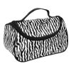 Travel Makeup Bag Portable Cosmetic Organizer with Cosmetic Mirror Waterproof Toiletry Wash Bag for Women