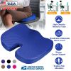 Seat Cushion Coccyx Orthopedic Memory Foam Cushion Tailbone Hip Support Chair Pillow for Office Car Seat