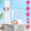 Flawless Facial Hair Remover Painless Facial Hair Epilator USB Rechargeable Women\'s Face Shaver with LED Light for Lip Chin Arms