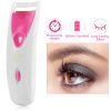 Heated Eyelash Curler Electric Eyelash Curler Women Girls’ Electric Heated Lashes Curling Tool Long Lasting Battery Operated