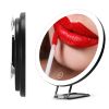 30X Magnifying Mirror With Light 3 Colors Dimmable Brightness Included Tweezer Scissor 
Travel Magnifying Makeup Mirror with Suction Cup 360° Adjusta