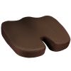 Seat Cushion Coccyx Orthopedic Memory Foam Cushion Tailbone Hip Support Chair Pillow for Office Car Seat