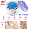 Wax Warmer Hair Removal Waxing Machine Kit Hot Hard Electric Wax Heater Melter Facial Armpit Foot Body Waxing Spa for Women & Men Use